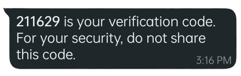 Register via WhatsApp